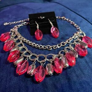 Pink Statement Necklace​
